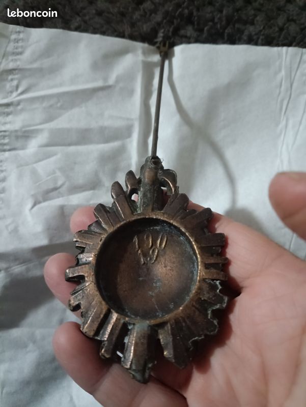 TÊTE DE BALANCIER pour pendule de PARIS soleil ø 45 mm EUR 79,50