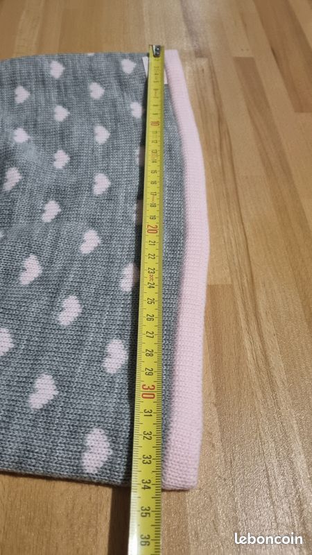 Robe Fille Bébé Caramel Gris et Rose 6 mois (image 7)