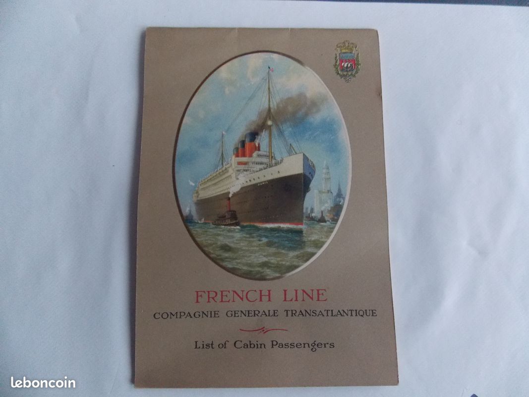 Coffret Collector "Compagnie Générale Transatlantique - Les Paquebots French Line" - Occasion