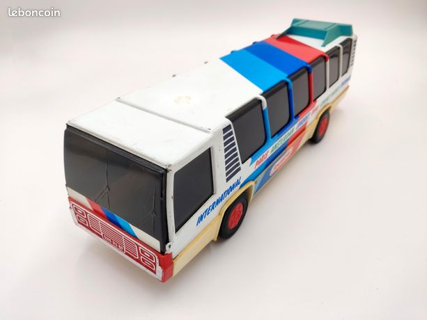 Bus JOUSTRA HOLIDAY MADE IN FRANCE à friction vintage - Collection