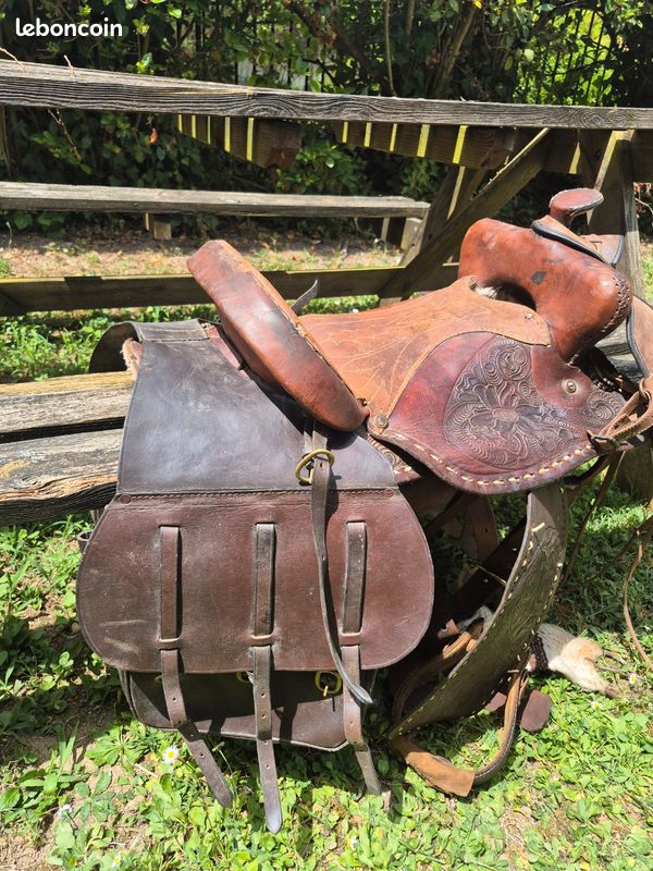 Sacoche selle de cheval (image 1)