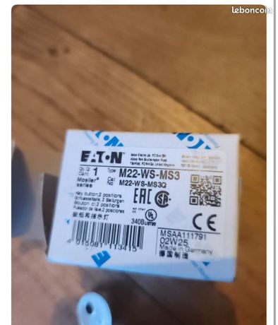 Eaton M22-PVS60P-MS1 Coup de poing darrêt durgence IP67/IP69 1 pc(s