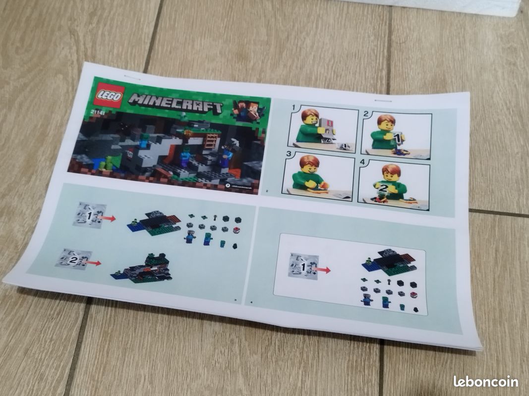 Lego Minecraft 21141 - La grotte du zombie (image 4)