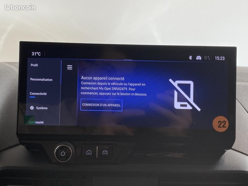 Opel Combo Cargo M 650kg HDi 100 Pack Premium Connect / GPS / Caméra (image 17)