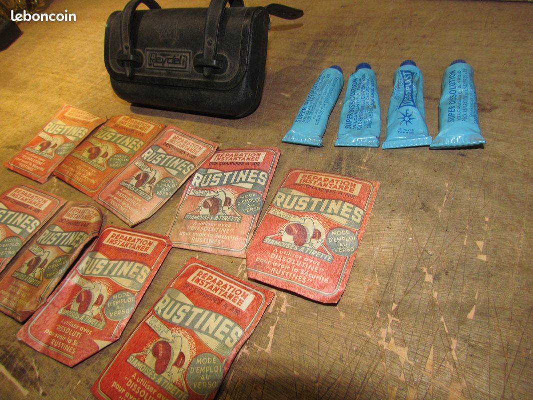 Ancienne Boite Velox Pour Boyaux – Trousse De Garage Vélo Vintage – Déco Atelier