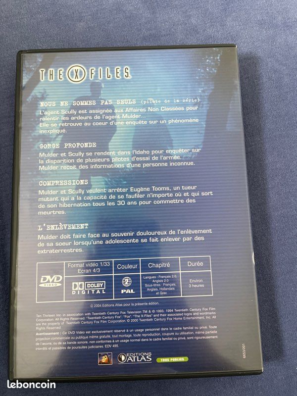 DVD X files saison 1 (image 5)