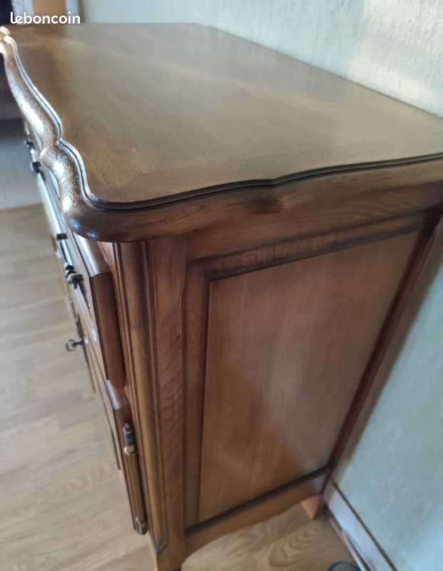 Petit meuble merisier TV ou autre (image 3)