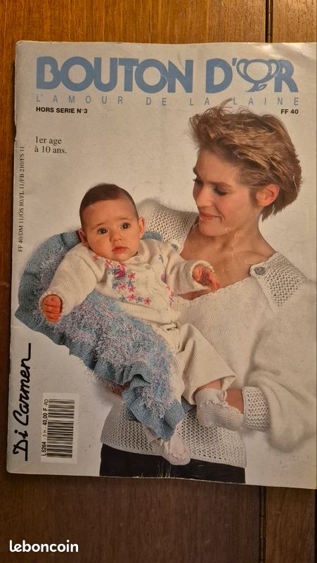 Livre les nouveaux tricots enfants 27 modèles de patrons tricot