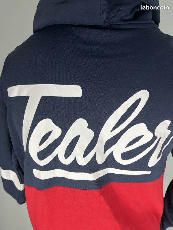 Pull à Capuche I Feel Love Rouge 6XL – Polaire Logo LA Dodgers – Homme – Très Bon état