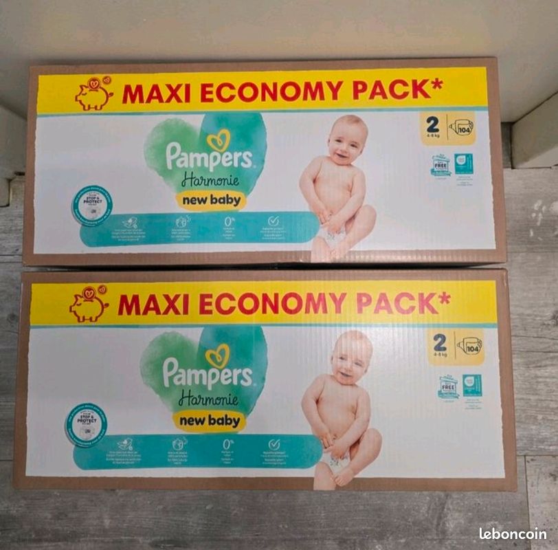 Pampers Harmonie Maat 2 Luiers