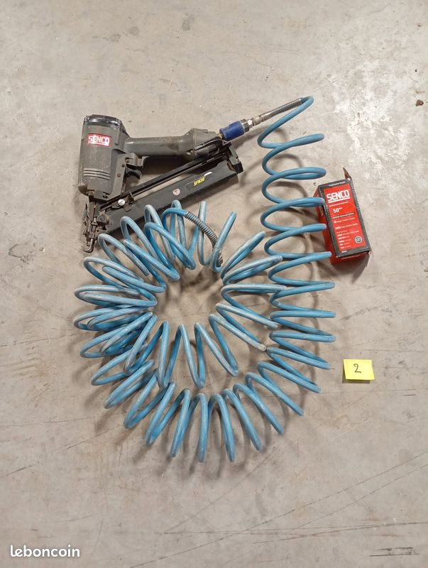 Clous Rayés SENCO SFN30 – 25 à 50 Mm, Ø1,75 Mm, 15GA – Pour Cloueuse Pneumatique