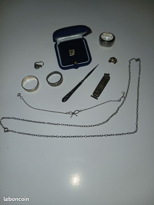 Lot divers bijoux anciens (image 6)