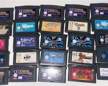 Pack De 5 Jeux Game Boy Advance Avec Boîtiers Et Notices, Bon état