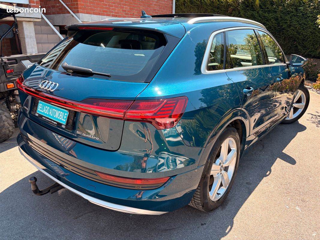 Audi E-tron Q8 50 quattro finition lauch édition full électrique*garantie 12 mois * état neuf (image 4)