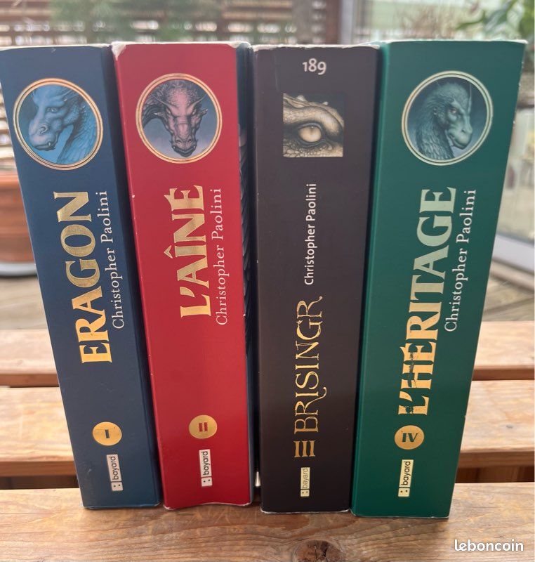 L’Héritage, Christopher Paolini - Bayard - Tomes I à IV (image 3)
