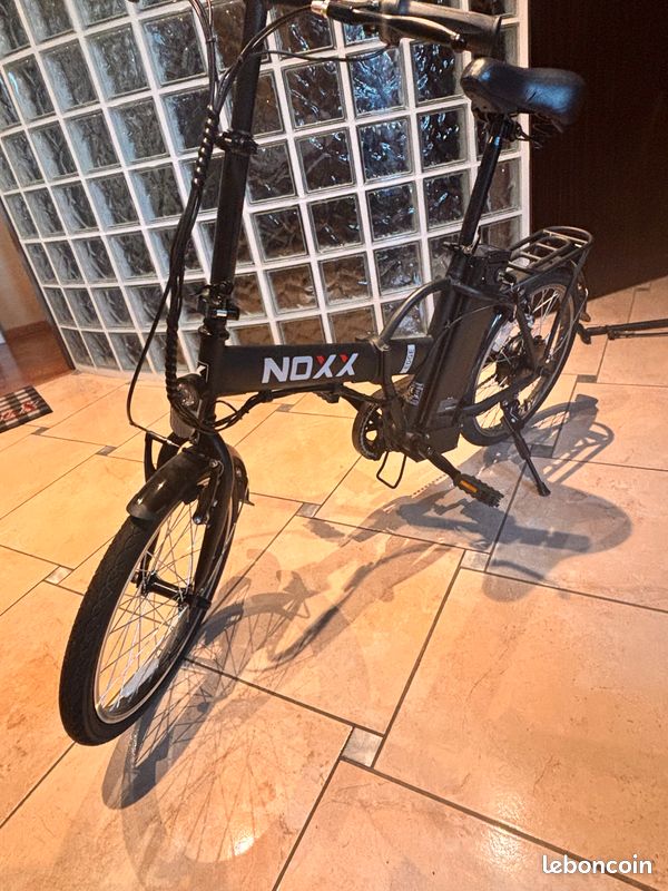 Vélo électrique Noxx Edge VÃ©lo Pliant Auchan Noxx VÃ©lo Ã©lectrique