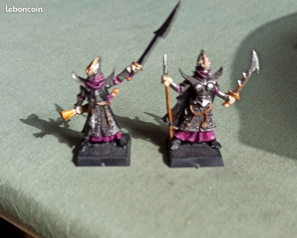 1X CHEF CORSAIRE Elfes Noirs Warhammer Old World metal OOP EUR 12,00 - FR