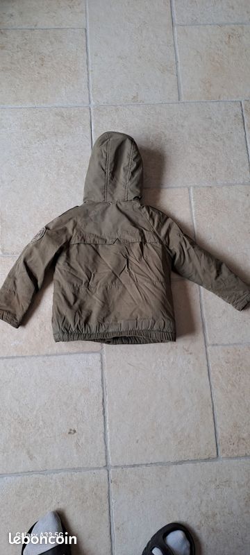 Manteau kaki verbaudet (image 2)