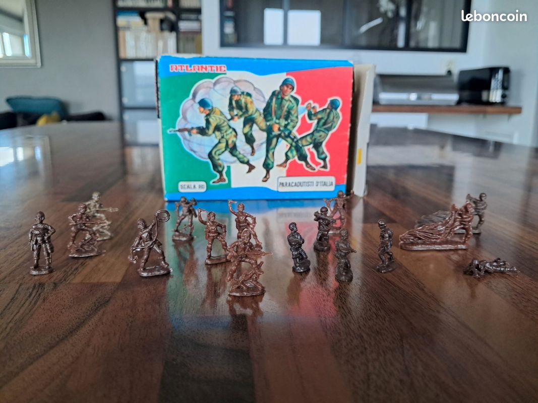 Atlantic figurines 1 / 72 : Parachutistes (image 4)