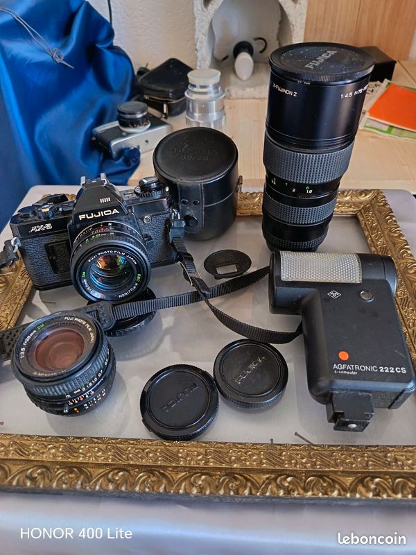 Fujica ax5+3 objectifs (image 1)