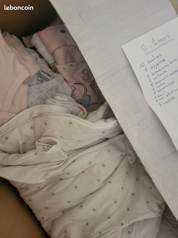 Vend vetements bébé (image 7)