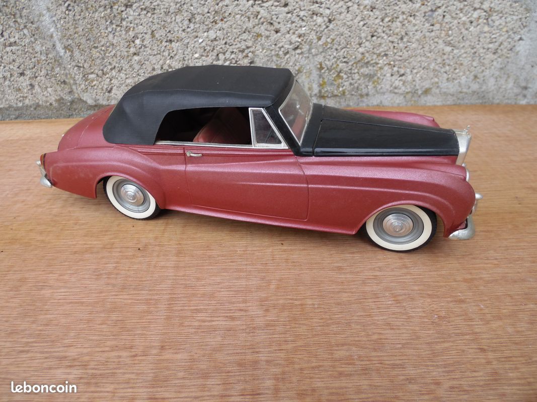 Voiture Miniature Rolls Royce Silver Cloud II 1961 Solido 1/20 - État Bon - Collection A15