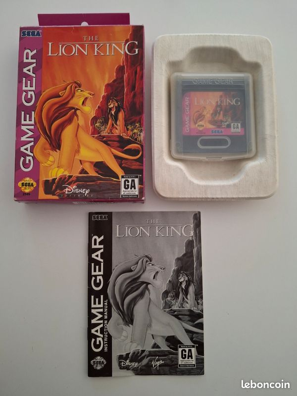 Lion Iing Sega Game Gear (image 1)