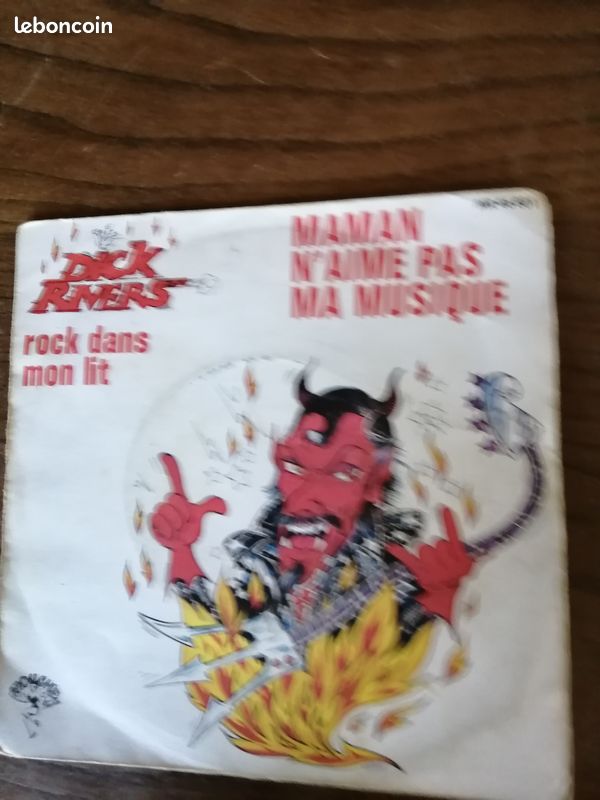 Dique vinyle 45 tours dick rivers (image 1)