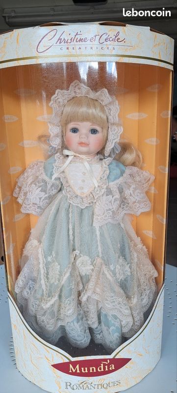 Poupée Collector Mundia "Les Féeriques" - 50 Cm, Numérotée, Tout D'origine - Occasion