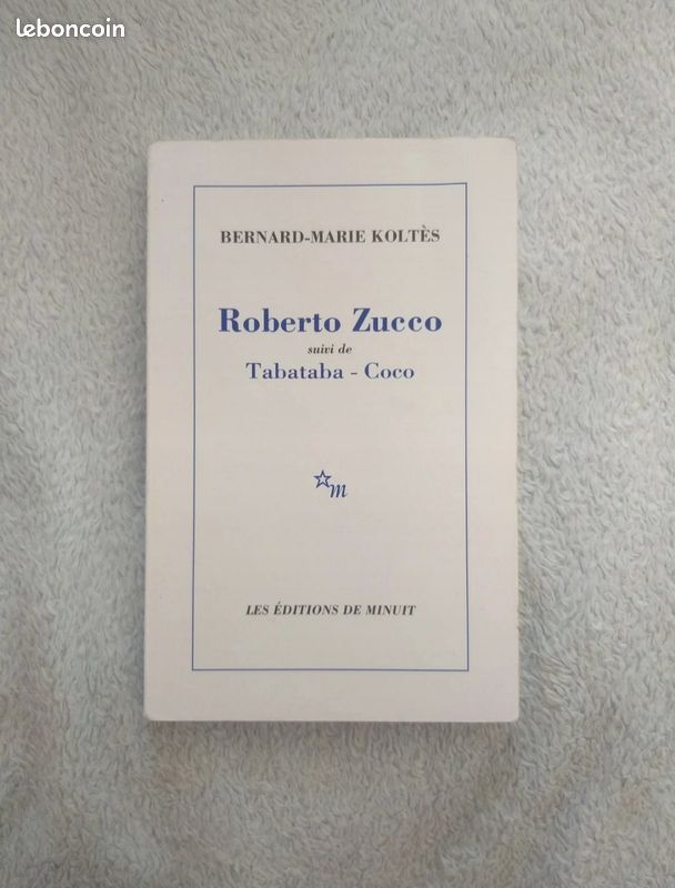 Vend livre "Roberto Zucco" Koltès (image 1)