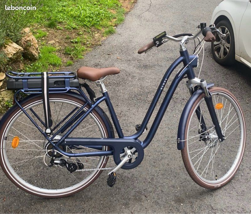 Vélo Ville Vtc Hollandais Femme Velo Elops 520 Decathlon Velo