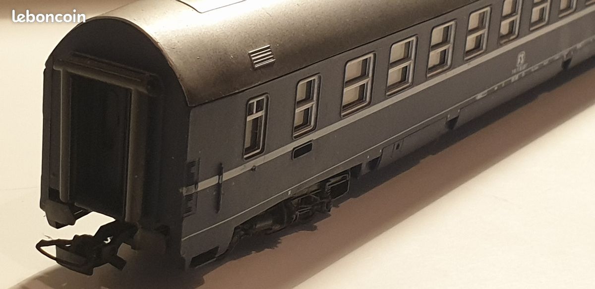 Ho. Voiture lit ten.fs.rivarossi (image 3)