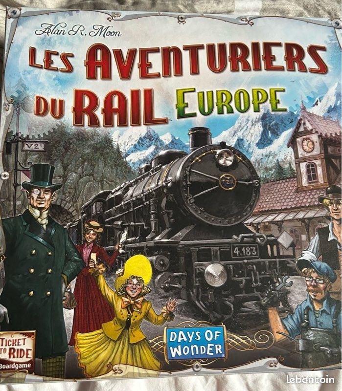 Jeu de société les aventuriers du rail Europe (image 1)