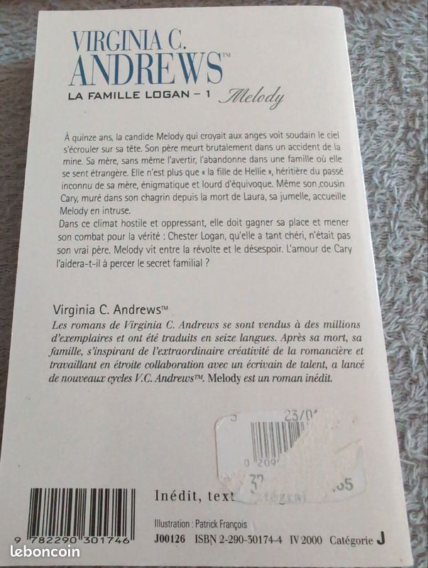 Livre la famille Logan Melody (image 2)