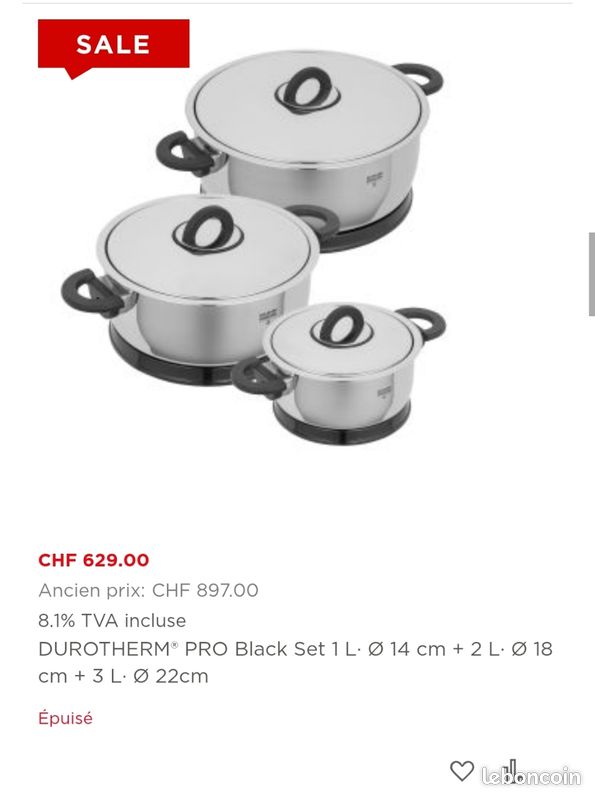 Kuhn Rikon Durotherm (Gebraucht) in Schneisingen für CHF 96 – nur