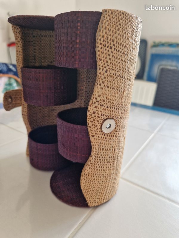 Coffret à bijoux cylindrique (image 3)