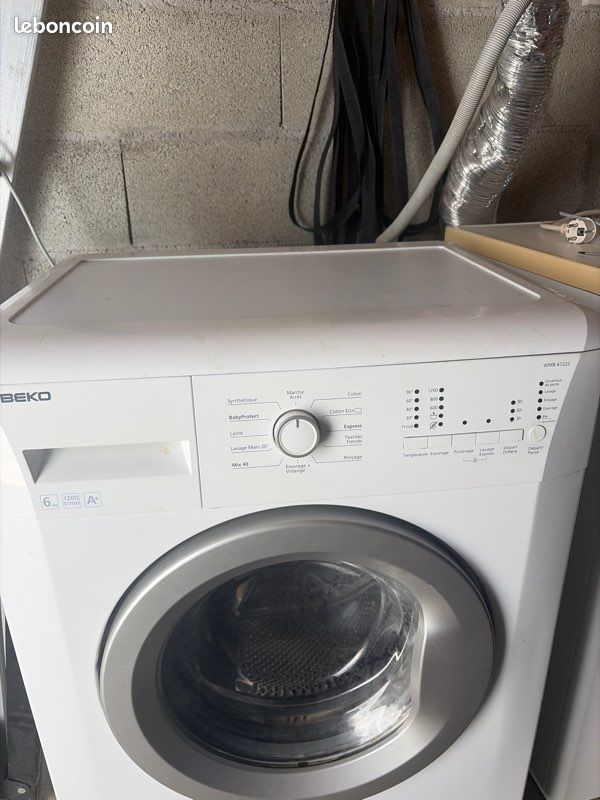 Machine à laver beko 6kg (image 2)