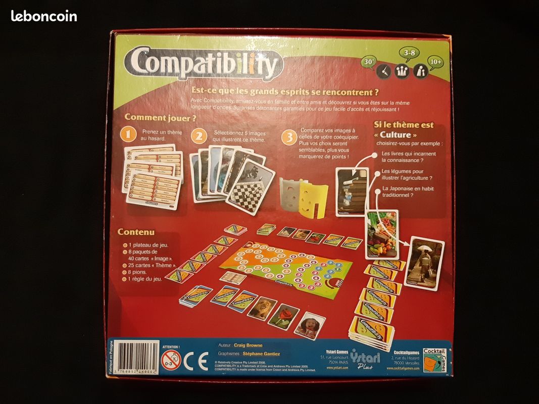 Jeu de société Compatibility édition 2012 (image 3)