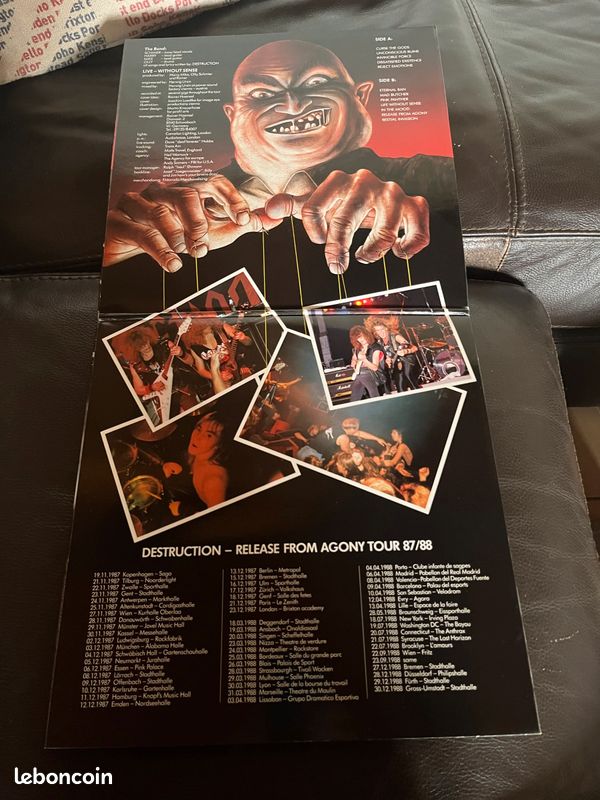 Vinyle Destruction « Live without sence » (image 2)