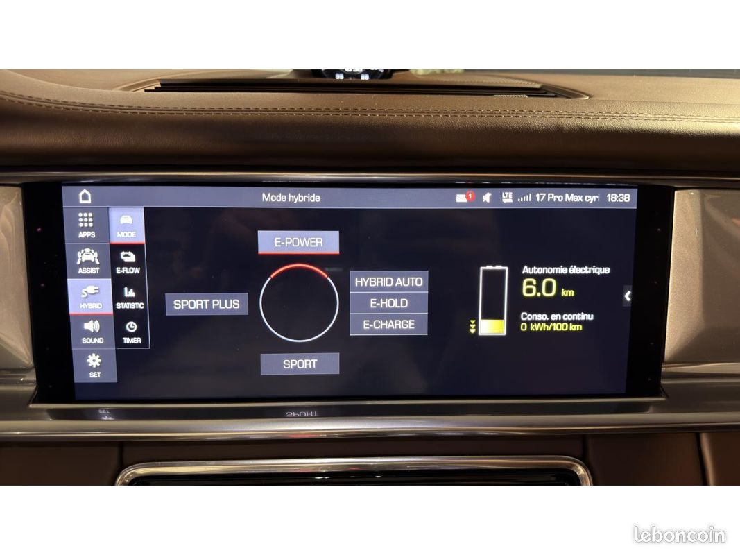 PORSCHE PANAMERA 2.9i V6 PDK 4 E-Hybrid Edition 10 ans (image 26)