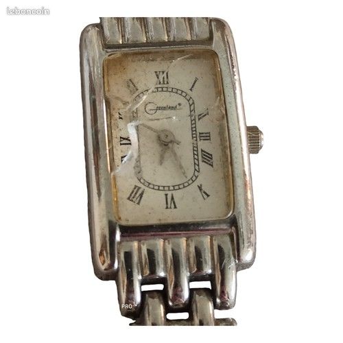 Montre Greenland Vintage Pour Femme - Design Rétro Unique - Occasion