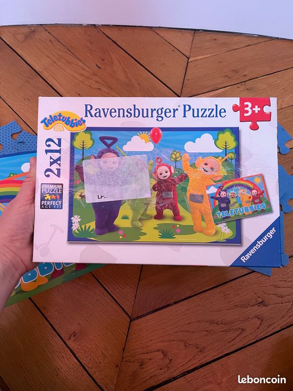 2 puzzles Teletubbies de 12 pièces Ravensburger jouet pour enfants 3 ans garçons filles (image 10)
