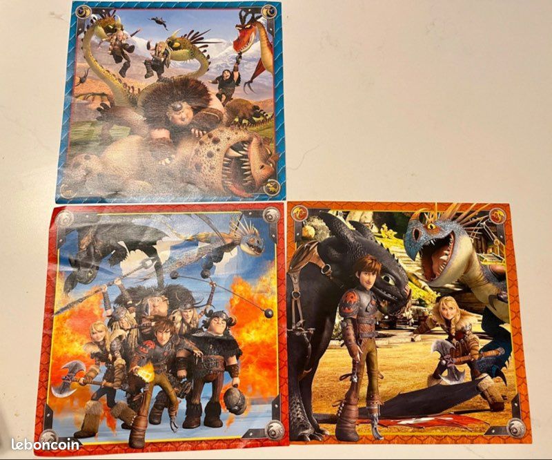 Ravensburger Puzzle 5+ Le monde des dragons / Dragons (image 2)