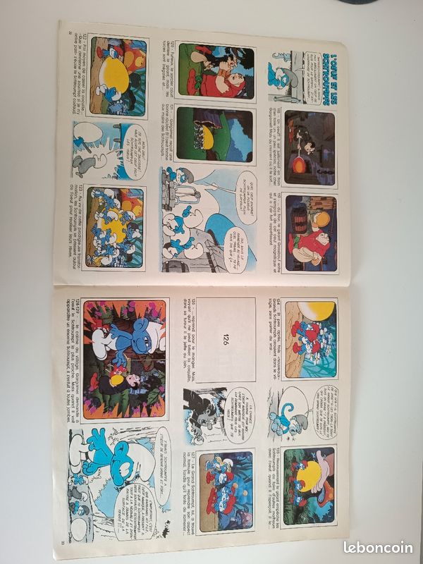Rare vintage 1982 album panini Les Schtroumpfs supplément pif gadget (image 4)