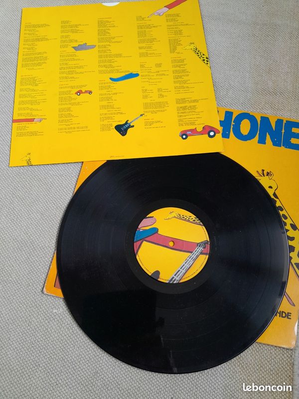 Vinyle 33 tours Téléphone - un autre monde (image 4)