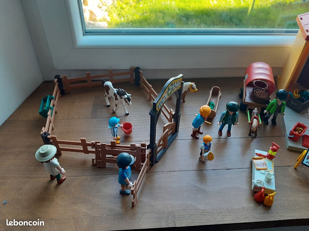 Vintage Playmobil Equestrian Centre Toy Horse Playmobil Stable