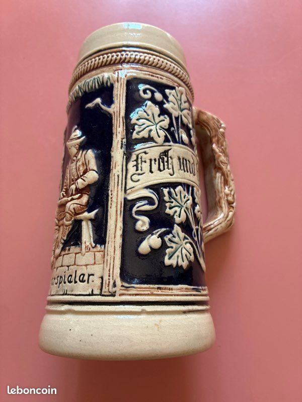 Chope bière allemande Rhénanie XXe (image 1)