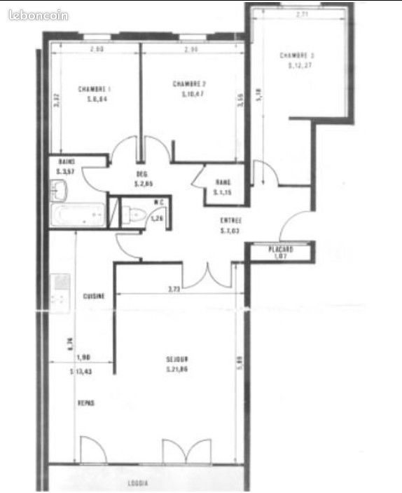 Appartement 4 pièces 83 m² · à Sevran · 83 m² · 170 000 €