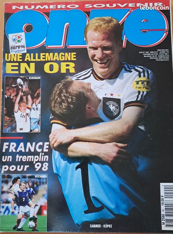 ONZE MONDIAL HORS-SÉRIE COLLECTOR N°4 !! "86/96 GRANDEUR ET