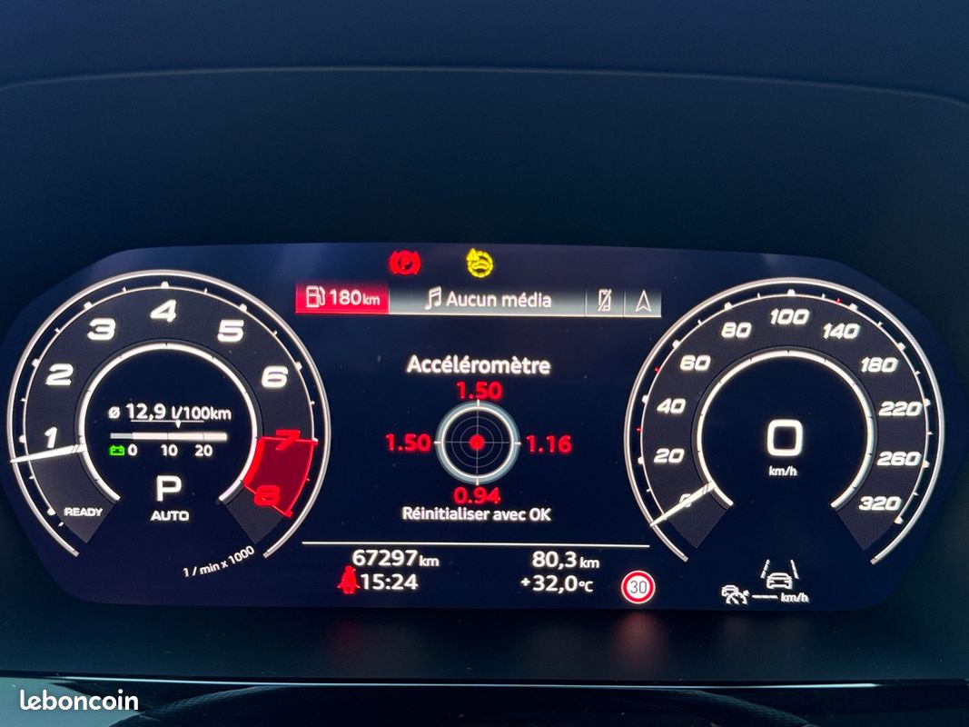 AUDI RS3 SPORTBACK 2.5 TFSI 400cv QUATTRO S TRONIC - Immat France - Malus payé - Garantie 12 mois (image 14)